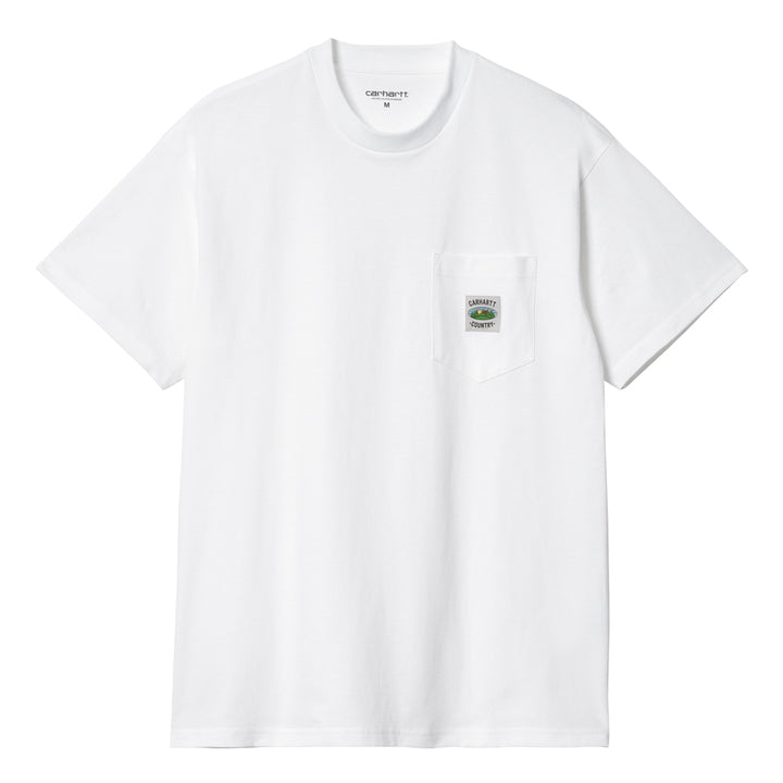 Field Pocket Tee | White