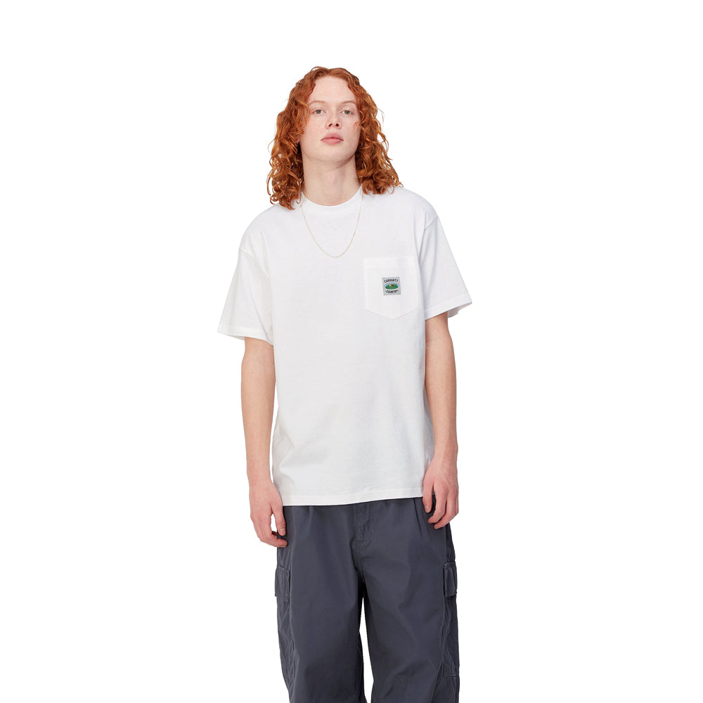 Field Pocket Tee | White