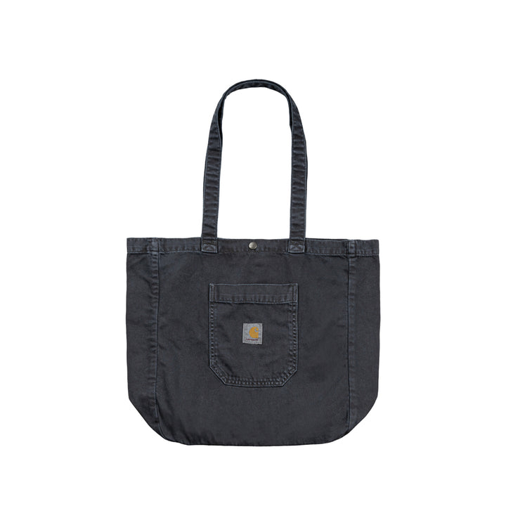 Garrison Tote | Black (stone dyed)