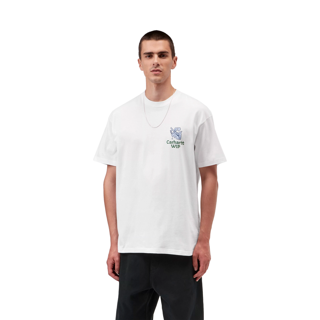 Grape Picker Tee | White