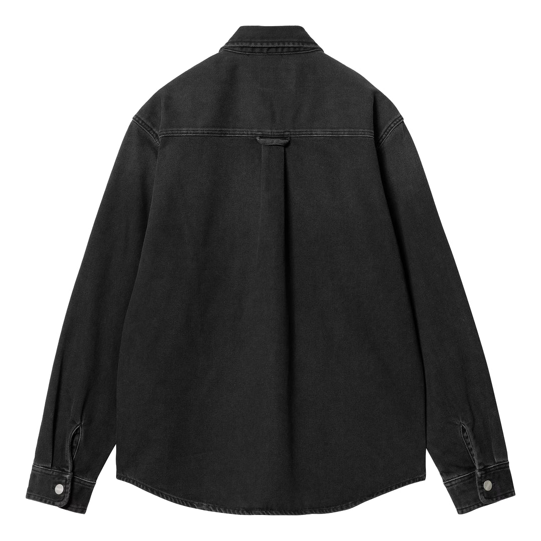 Harvey Shirt Jac | Black Dark Used Wash