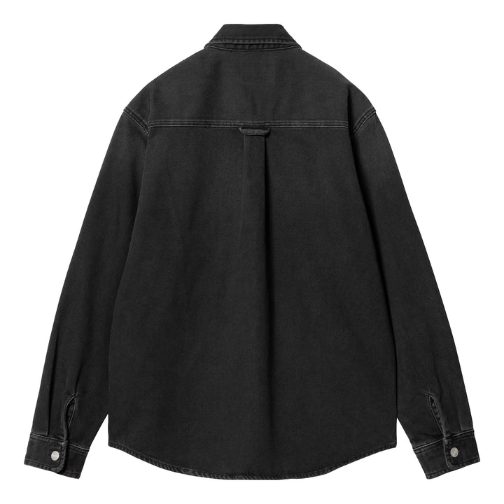 Harvey Shirt Jac | Black Dark Used Wash