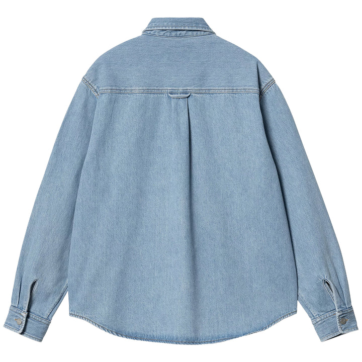 Harvey Shirt Jac | Blue Stone Bleached