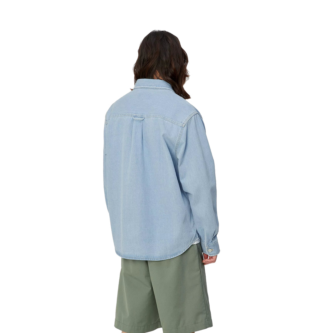 Harvey Shirt Jac | Blue Stone Bleached