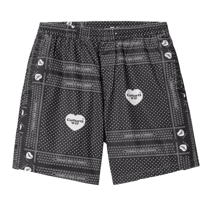 Heart Bandana Short | Black