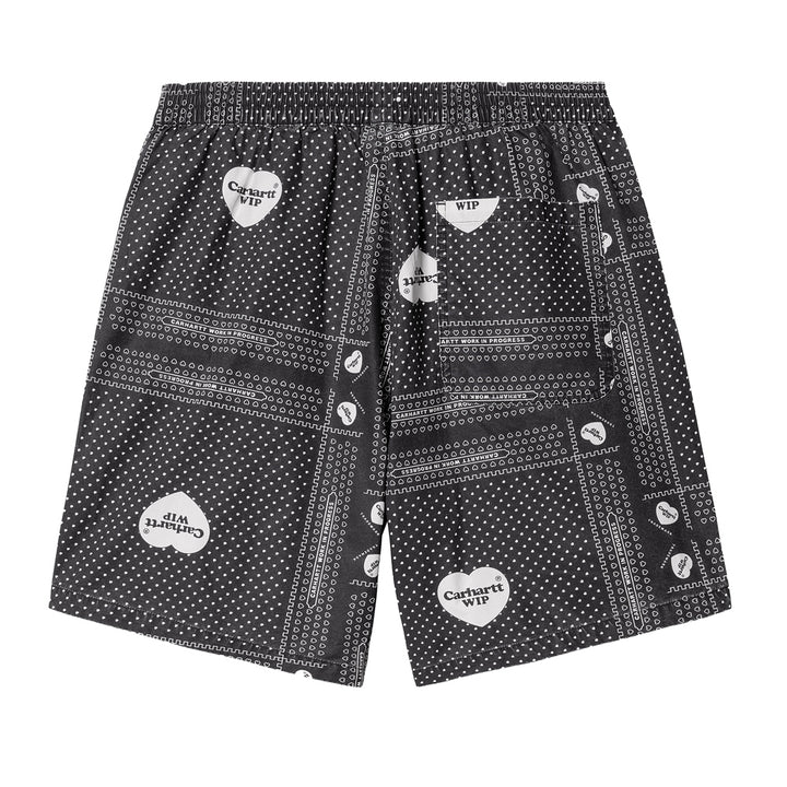 Heart Bandana Short | Black