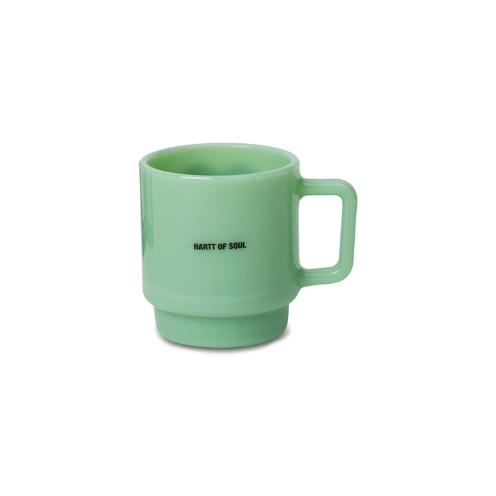 Heart Glass Mug | Jade