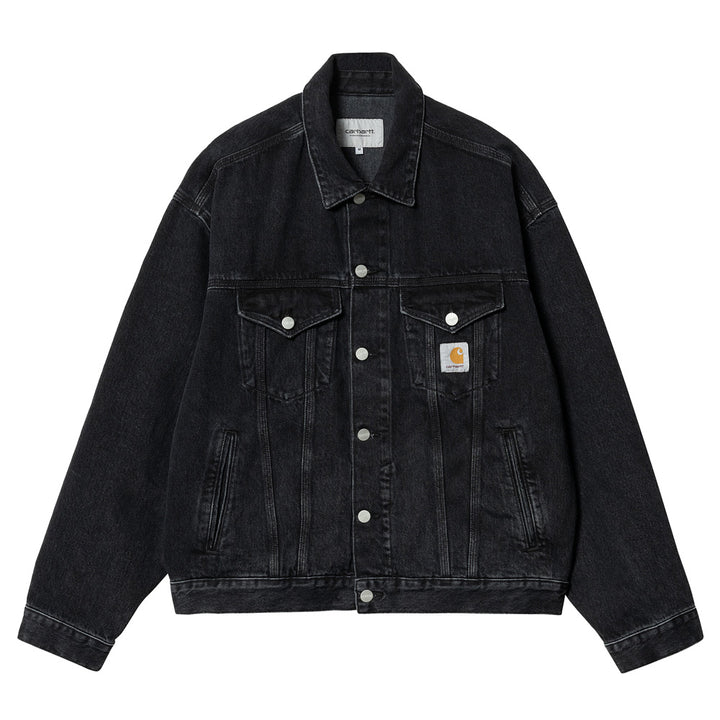 Helston Jacket | Black (stone washed)