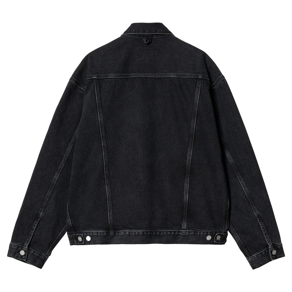 Helston Jacket | Black (stone washed)