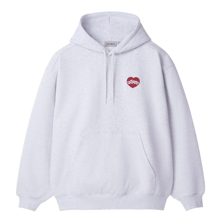 Hooded Amour Sweatshirt | Ash Heather