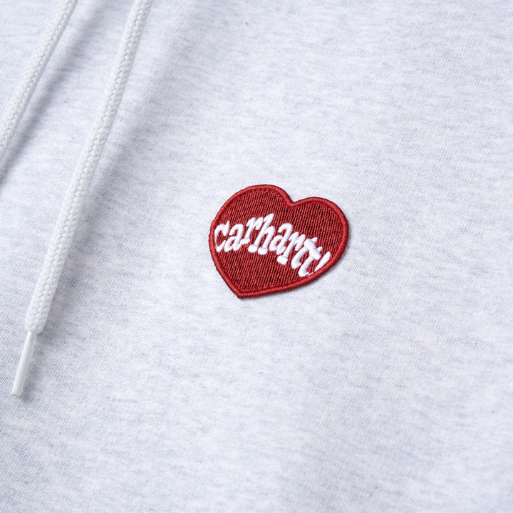 Hooded Amour Sweatshirt | Ash Heather