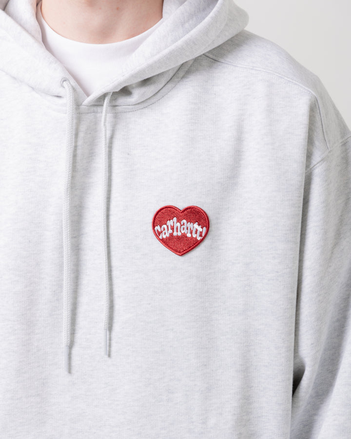 Hooded Amour Sweatshirt | Ash Heather