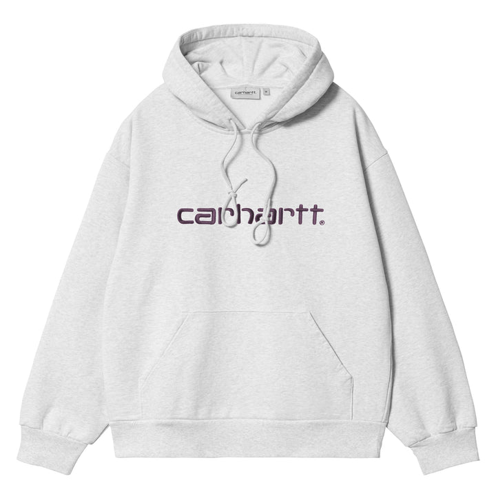 Hooded Carhartt Sweatshirt | Ash Heather