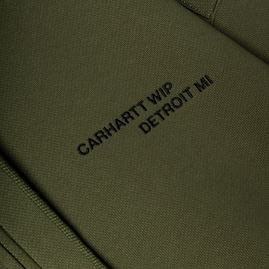 Hooded Home Run Jacket | Dollar Green