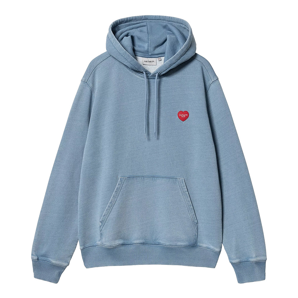 Hooded Ingo Sweat | Light Blue (Garment dyed)