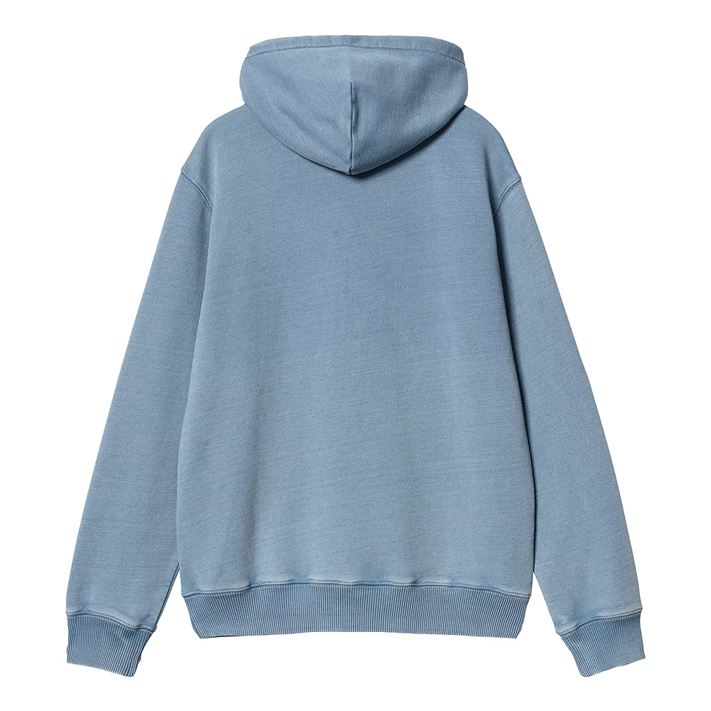 Hooded Ingo Sweat | Light Blue (Garment dyed)