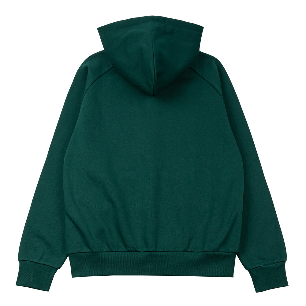 Hooded Square Label Jacket | Botanical Garden