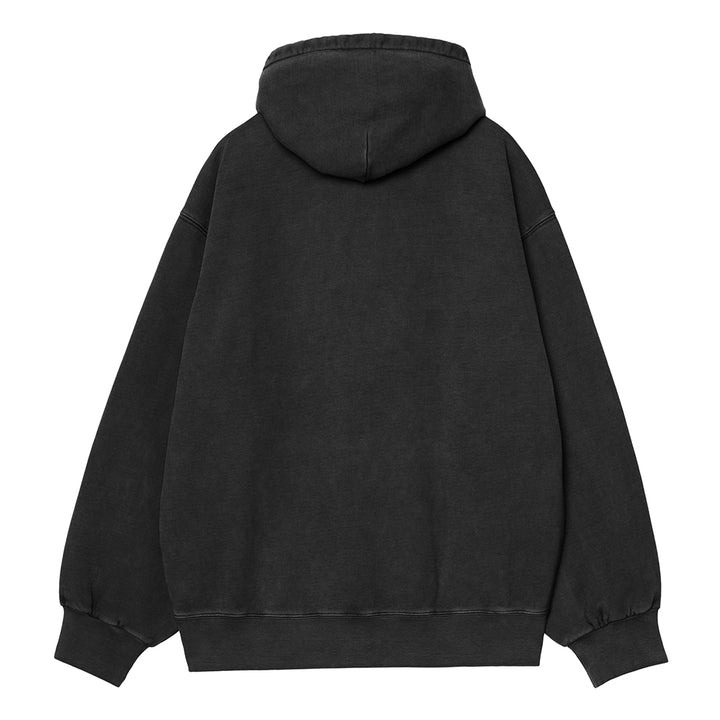 Hooded Vista Sweatshirt | Black (Garment dyed)
