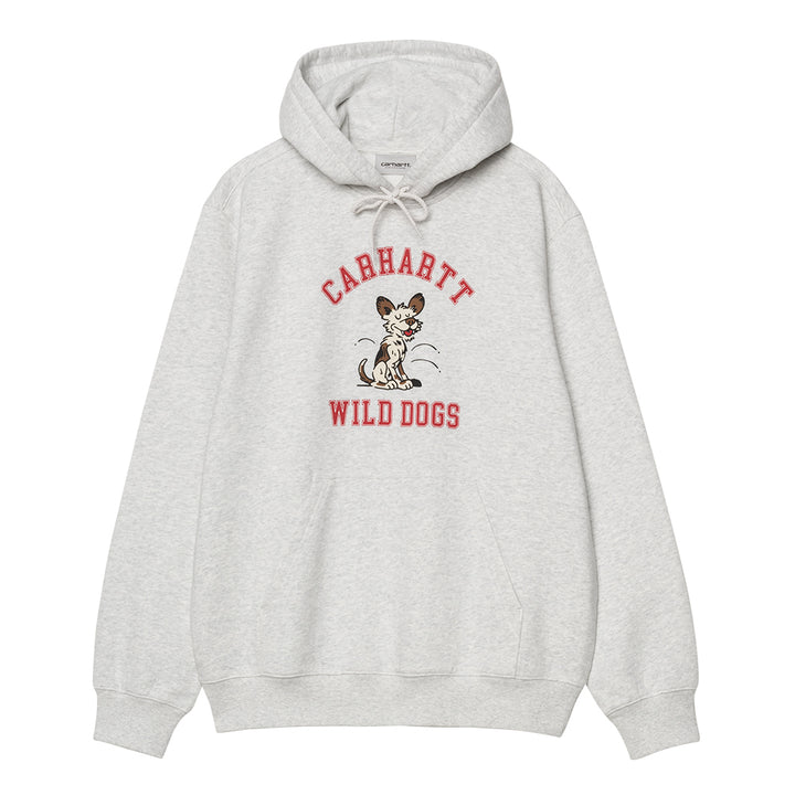 Hooded Wild Dog Sweatshirt | Ash Heather