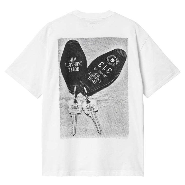 Hotel Keys Tee | White