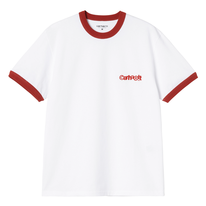 Ip Ringer Tee | White Red