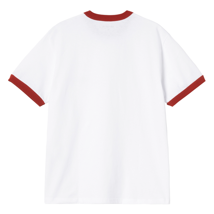 Ip Ringer Tee | White Red