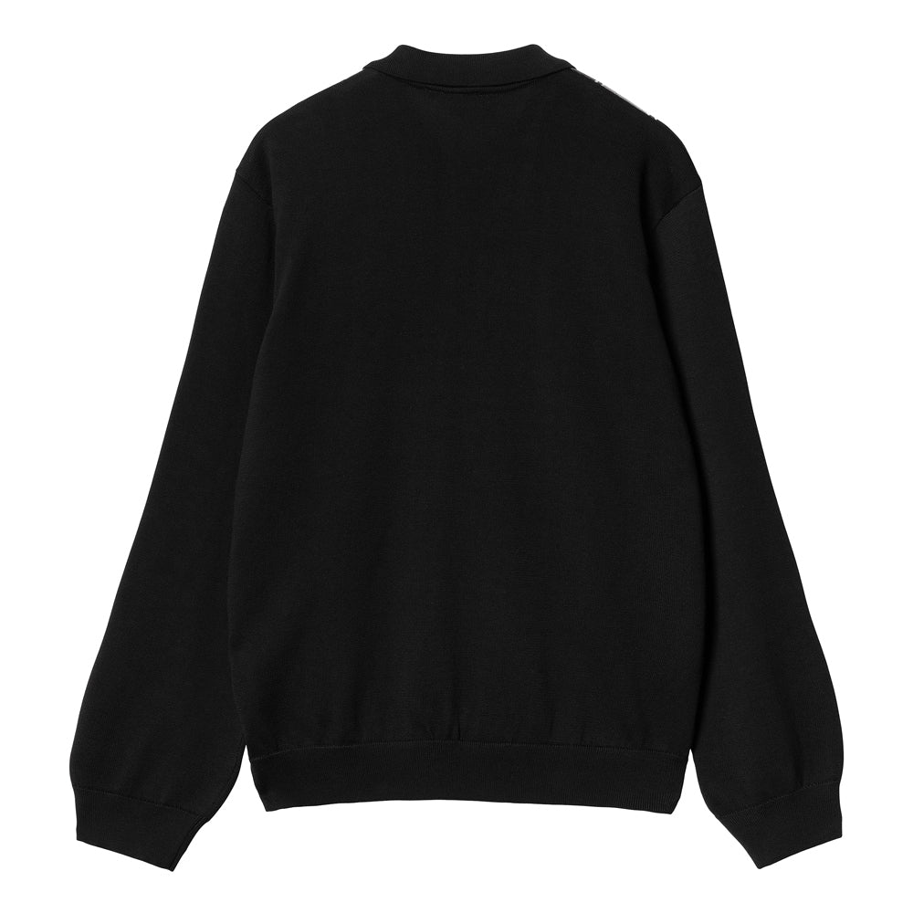 Kendricks Polo L/S Tee | Black