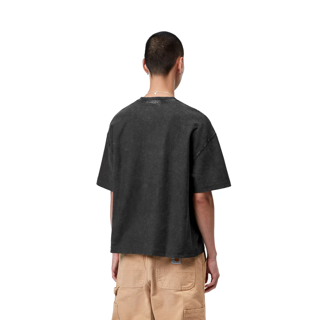 Lambert Tee | Black (Moon wash)