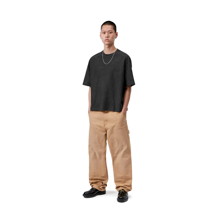 Lambert Tee | Black (Moon wash)