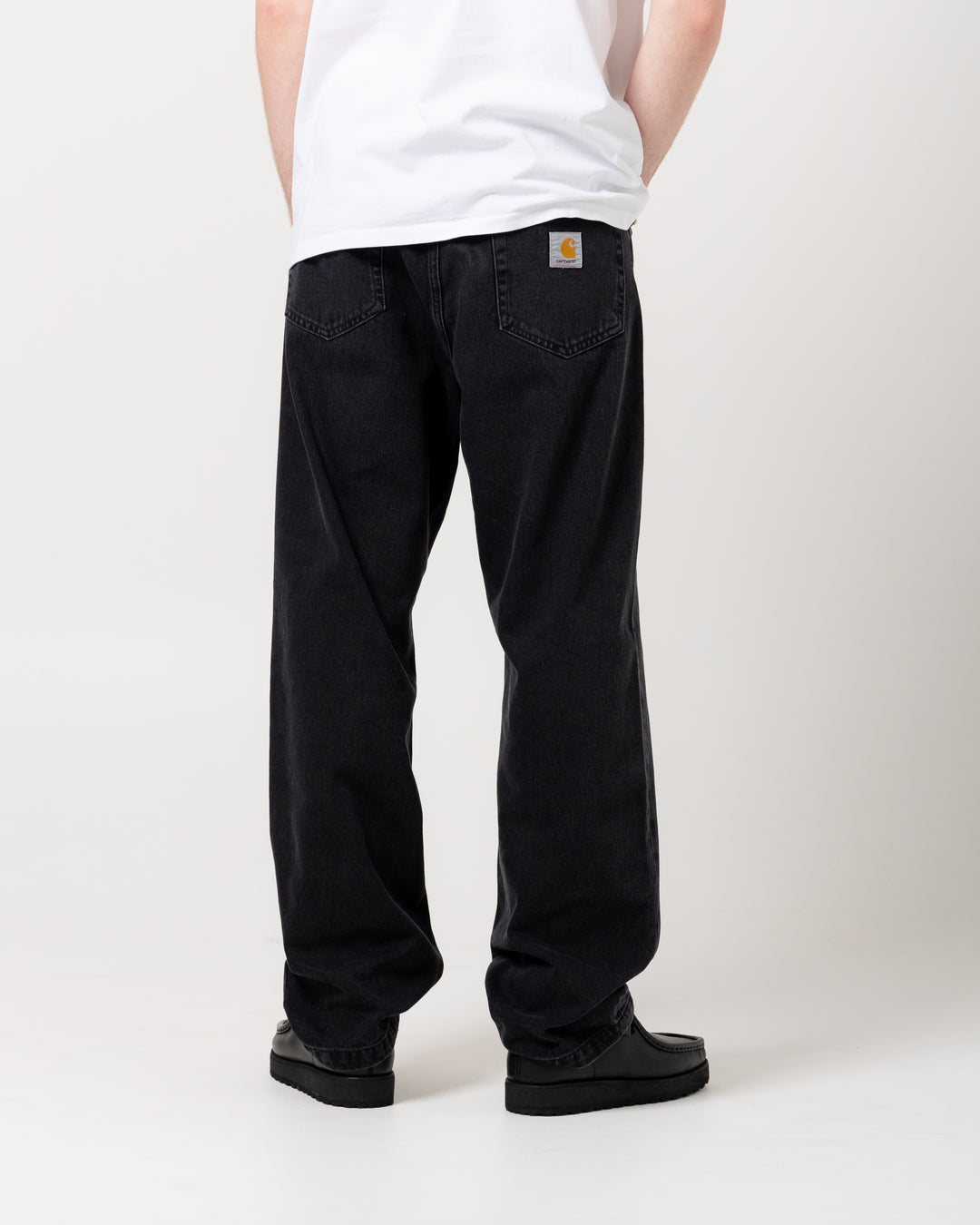 Landon Pant | Black (Stone Washed)