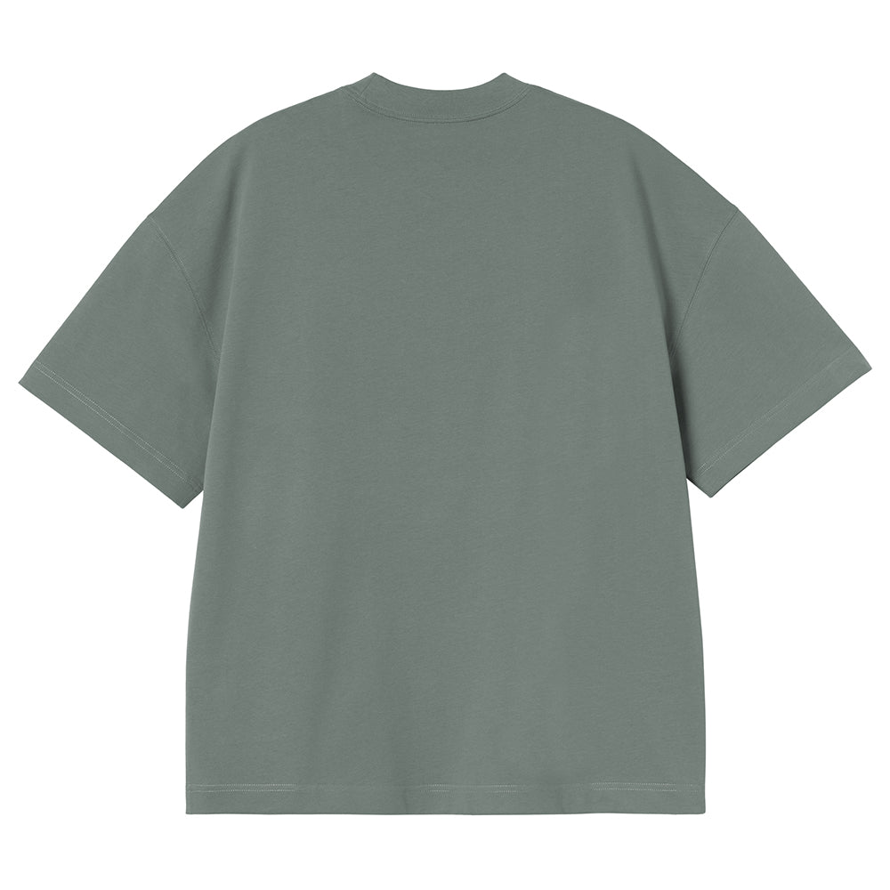 Link Script Tee | Velvet Green
