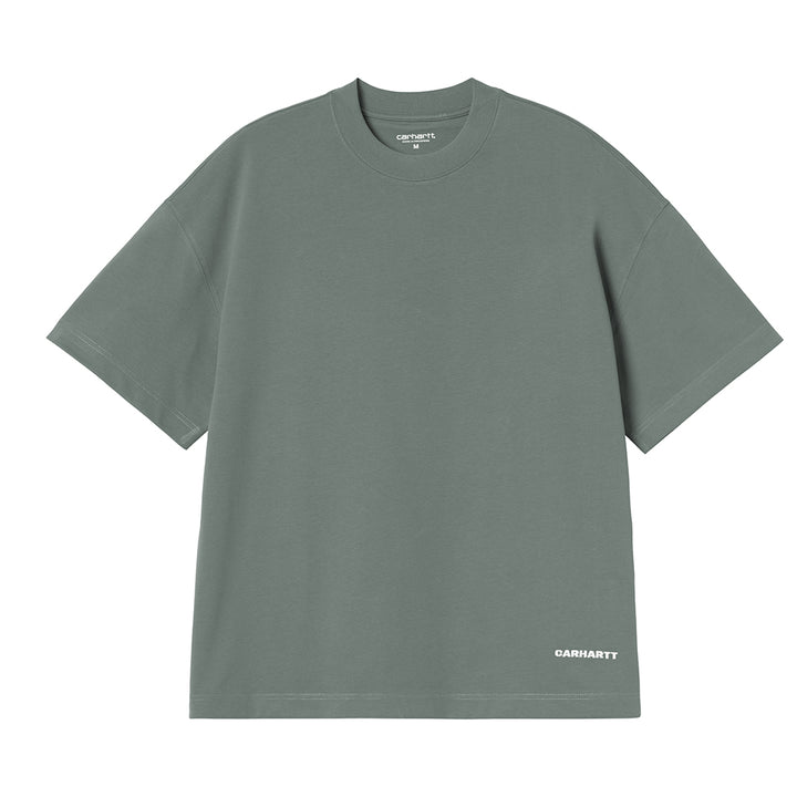 Link Script Tee | Velvet Green