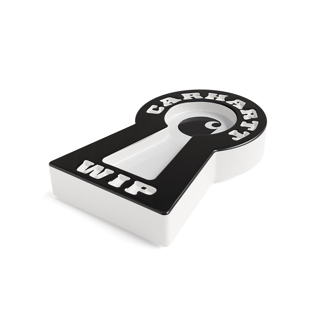 Locked Cone Incense Holder | White Black