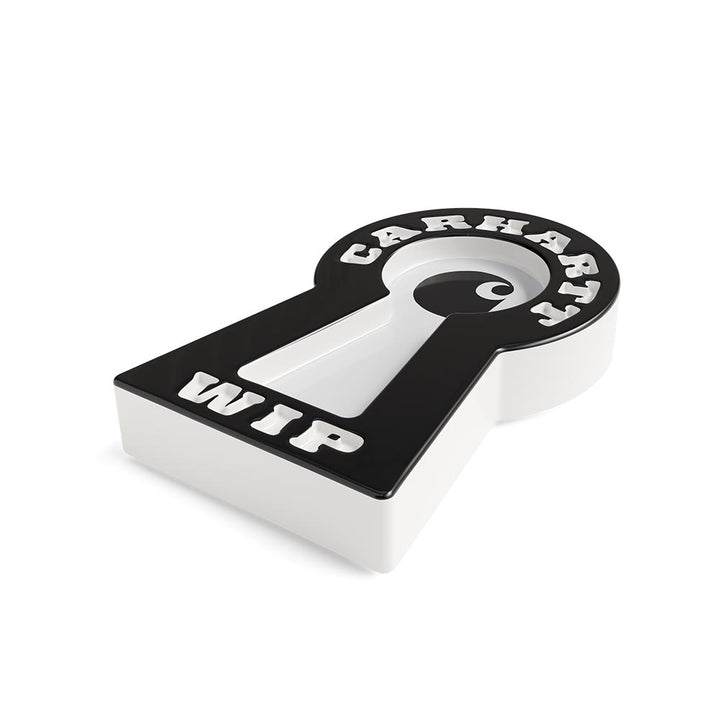 Locked Cone Incense Holder | White Black