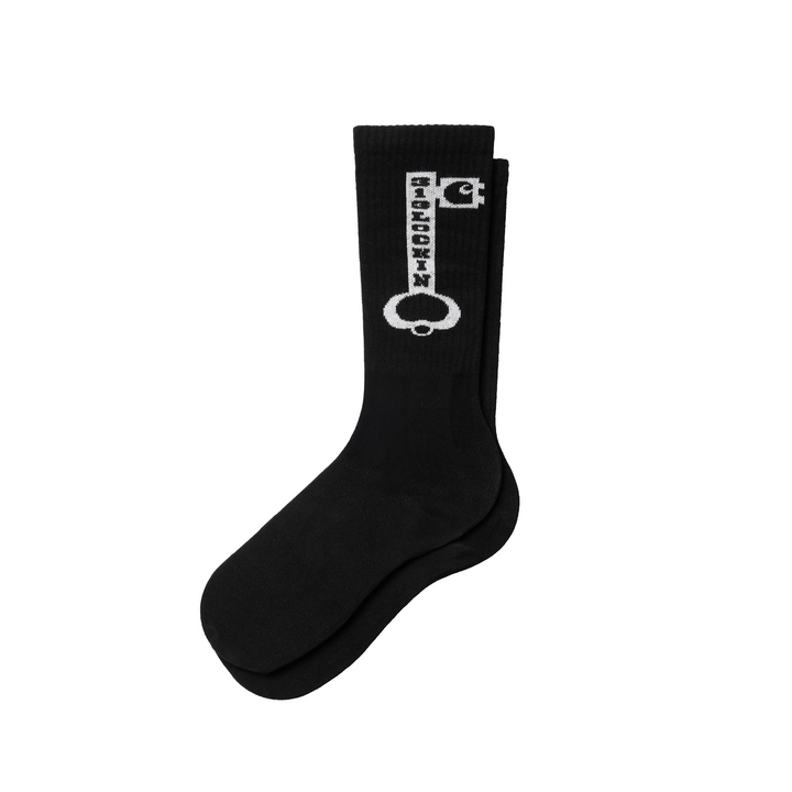 Locked Socks | Black