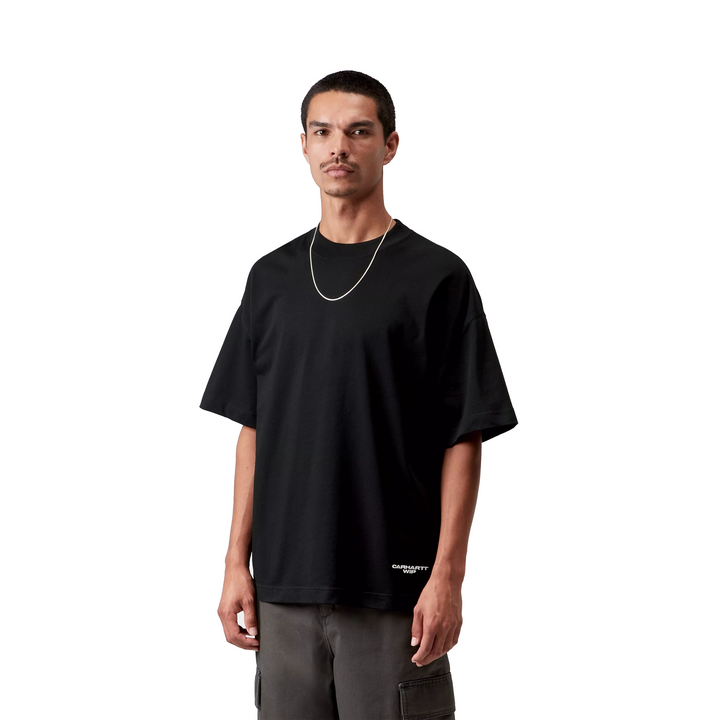 Magazine Script Tee | Black