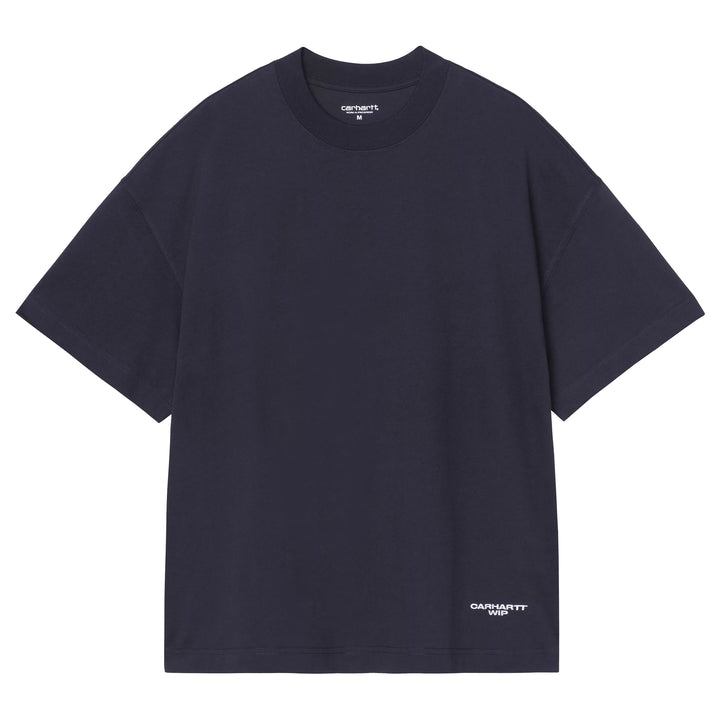 Magazine Script Tee | Dark Navy
