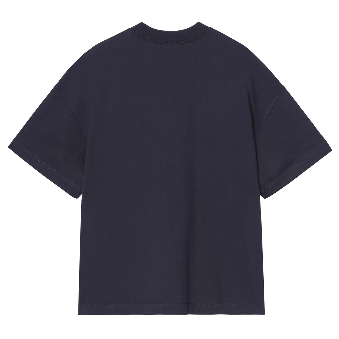 Magazine Script Tee | Dark Navy