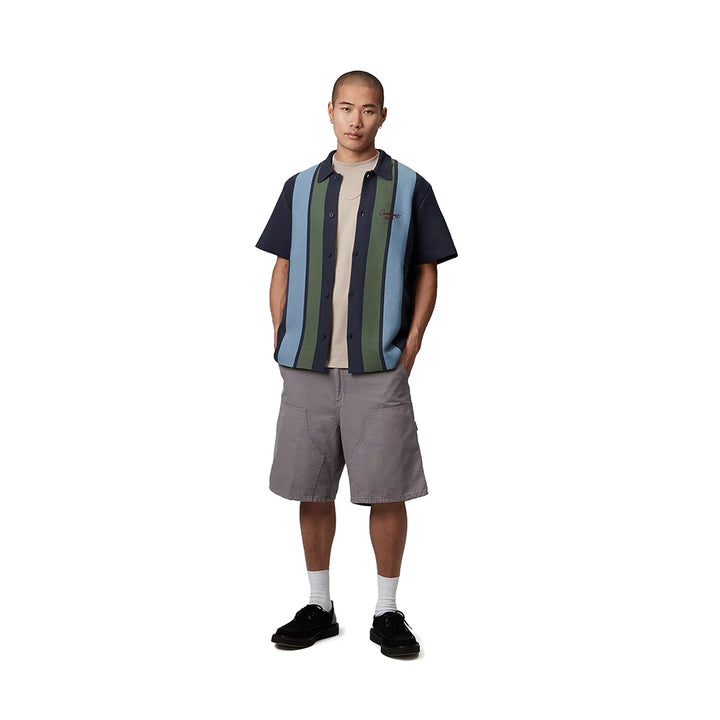 Memory Knit Shirt | Percy Stripe Inked