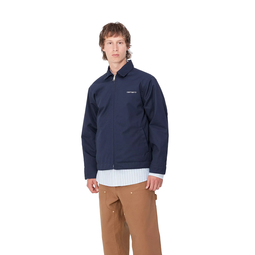 Carhartt WIP Module Script Jacket | Air Force Blue – CROSSOVER