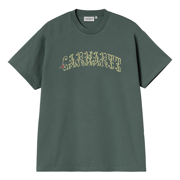 Monogram Tee | Velvet Green
