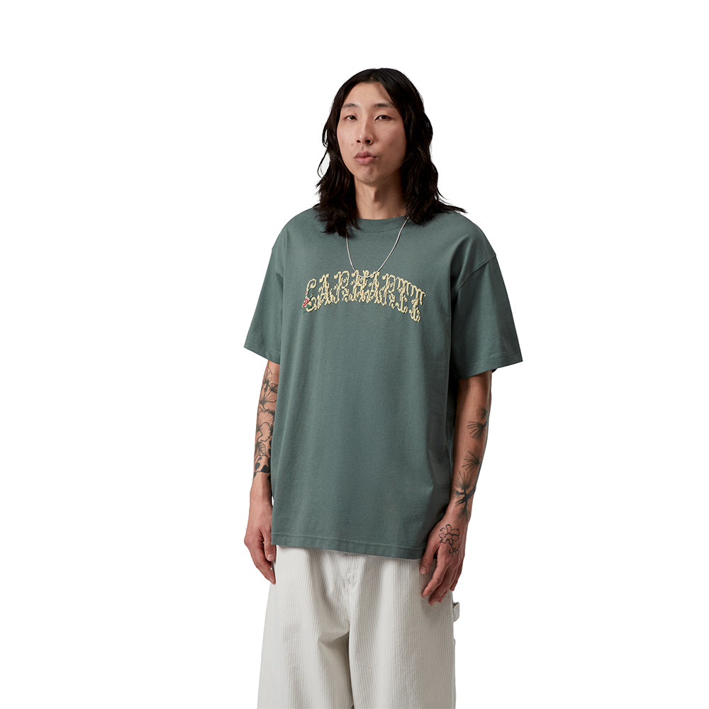 Monogram Tee | Velvet Green