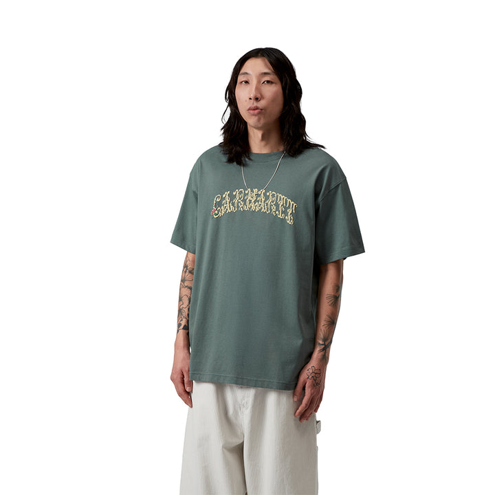 Monogram Tee | Velvet Green
