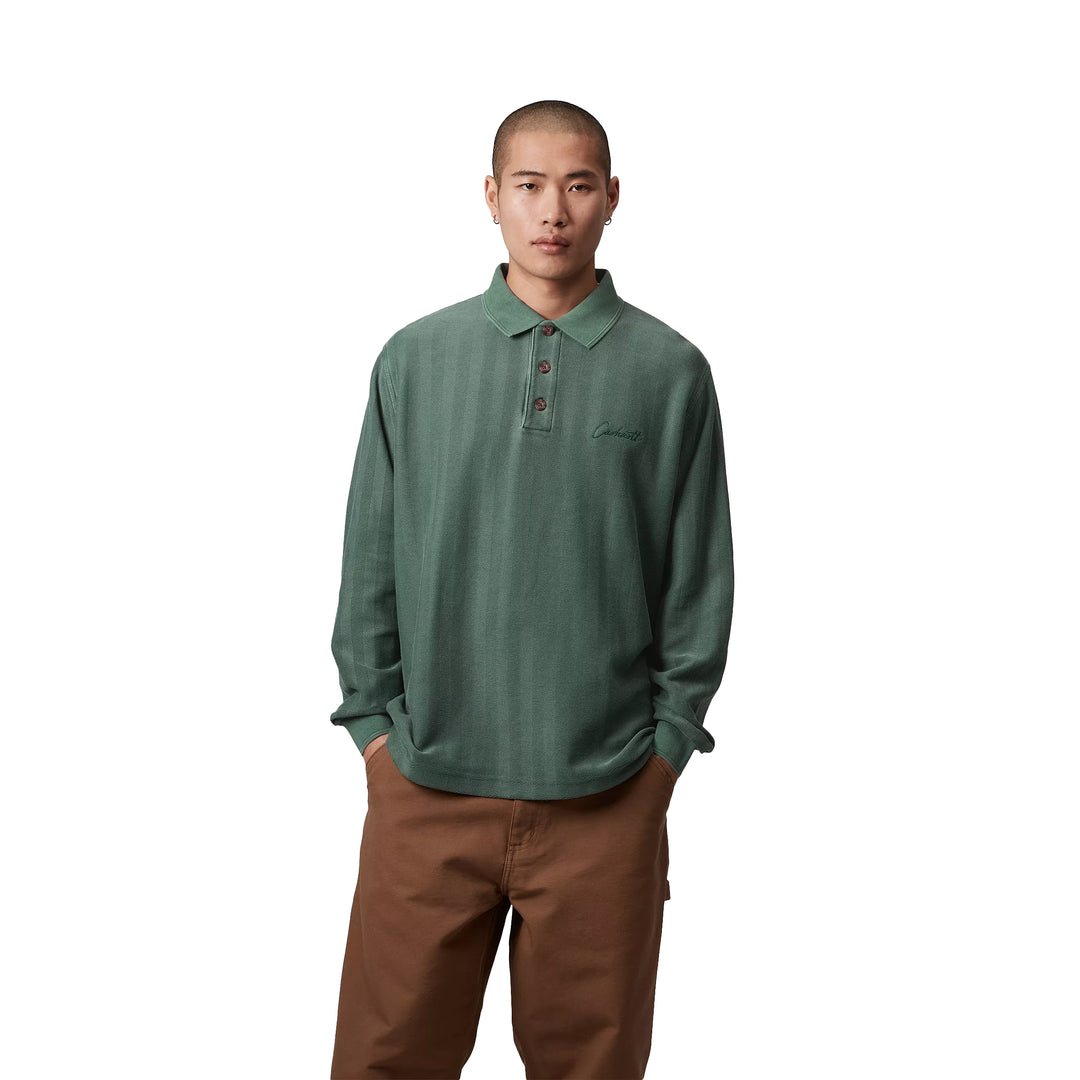 Morrison Rugby L/S Shirt | Conifer