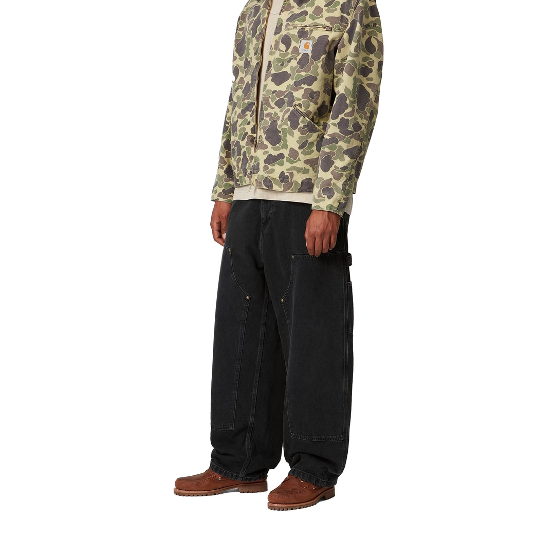 Nash Double Knee Pant | Black Stone Washed