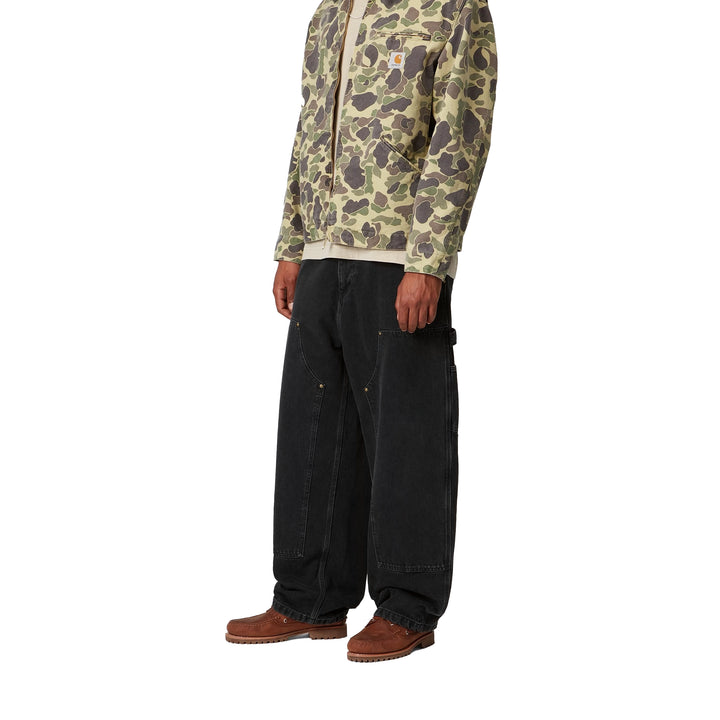 Nash Double Knee Pant | Black Stone Washed