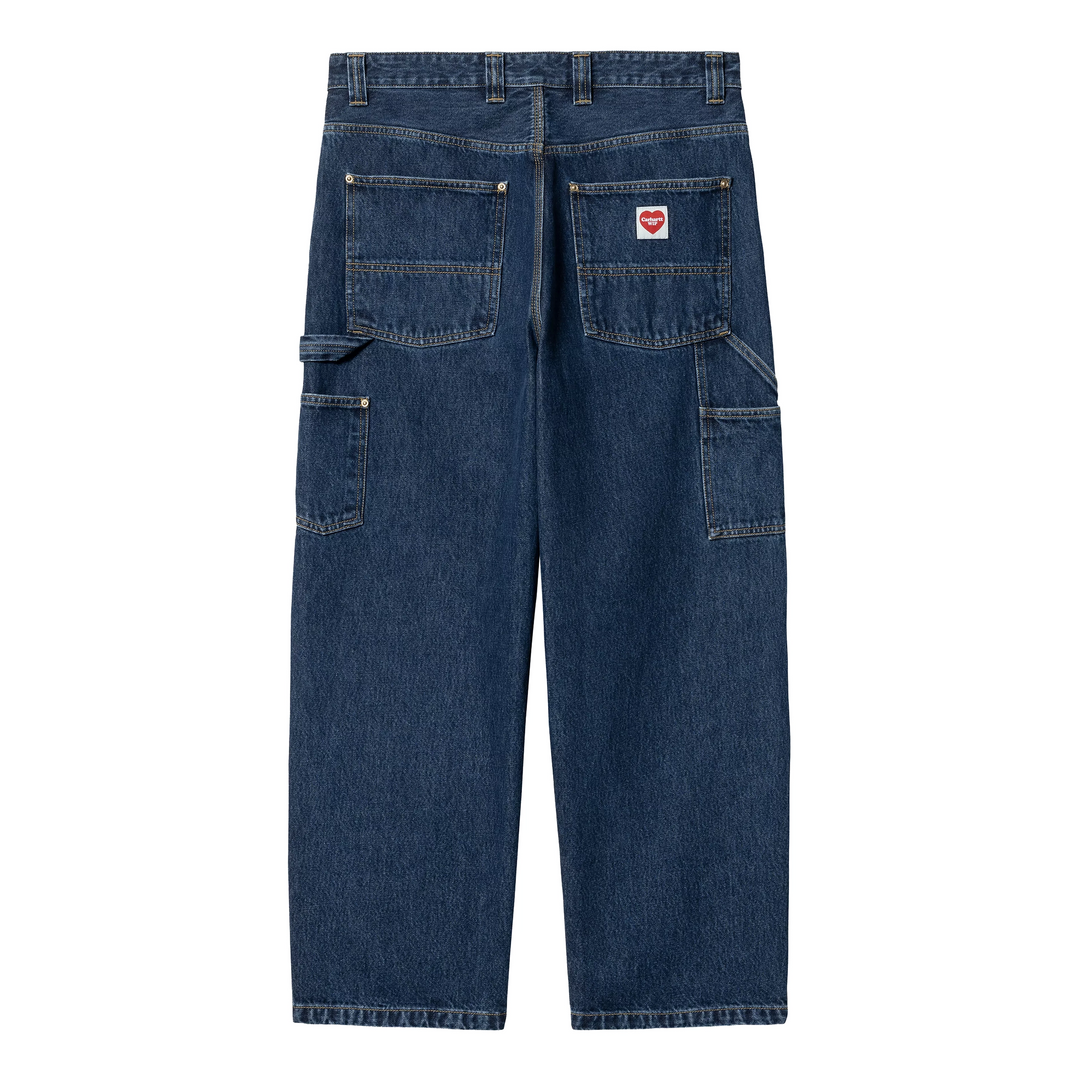 Nash Double Knee Pant | Blue Stone Washed