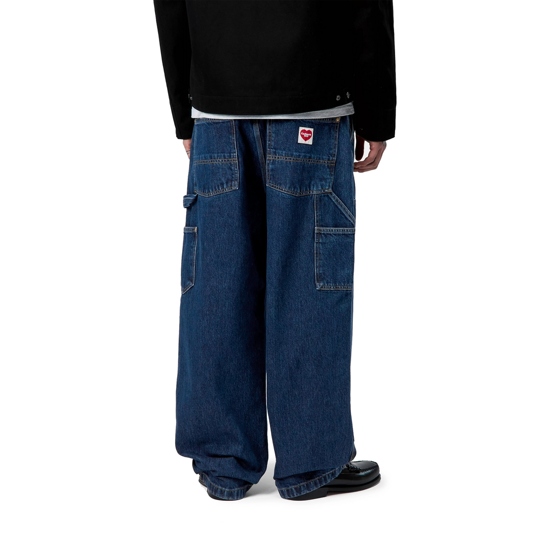 Nash Double Knee Pant | Blue Stone Washed