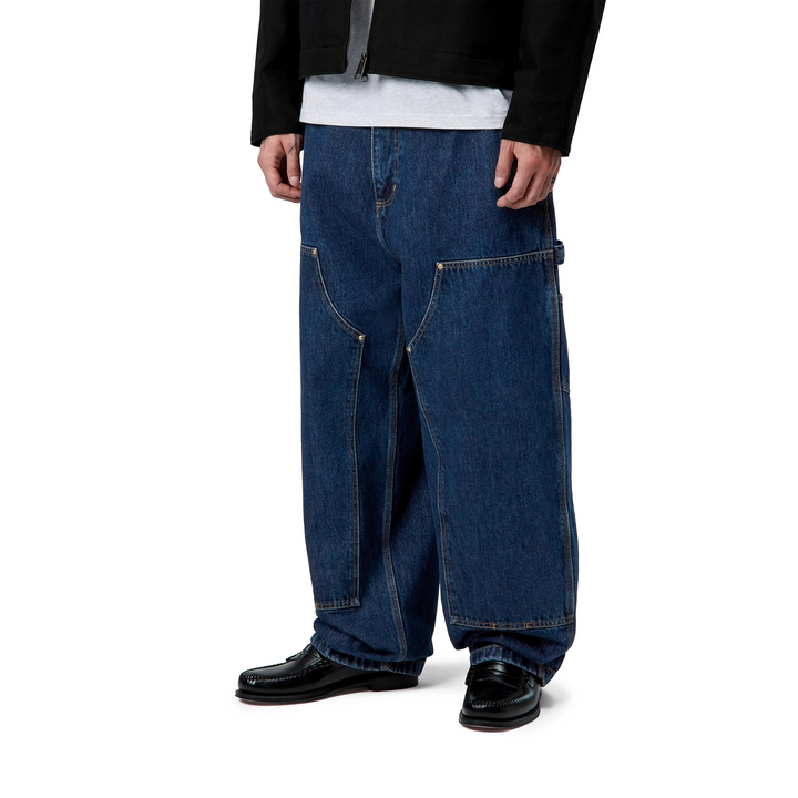 Nash Double Knee Pant | Blue Stone Washed