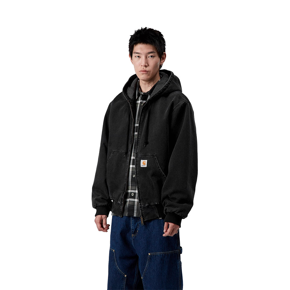 OG Active Jacket (Winter) | Black (Stone Washed)